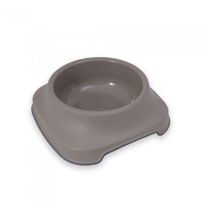 Irak Plast пластиковая миска для собак (бежевая) 1 л