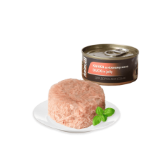 AnimAll влажный корм для собак с уткой в нежном желе 85 г