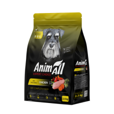 AnimAll сухой корм для собак со свежей курицей 2,5 кг
