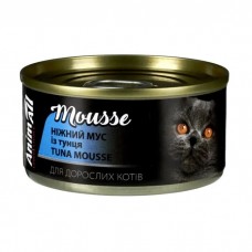 AnimAll Tuna Mousse нежный мусс из тунца для кошек 80 г