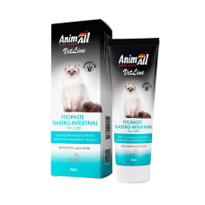 AnimAll VetLine Gastrointestinal фитопаста для нормализации работы желудочно-кишечного тракта у котов 100 г