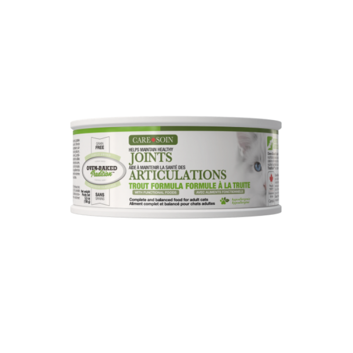 Oven-Baked Tradition Joint Care беззерновий паштет для котів зі свіжою фореллю, підтримка здоров’я суглобів 156г