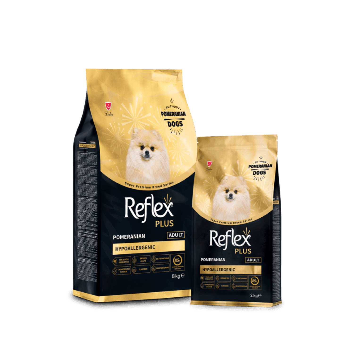 Reflex Plus Pomeranian Adult сухой корм для собак породы