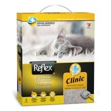 REFLEX (Рефлекс) бентонитовый наполнитель для котов свежий аромат CLINIC 6л
