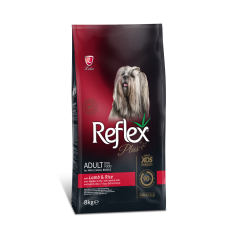 Рефлекс Плюс Полноценный и сбалансированный сухой корм для собак малых пород с ягненком и рисом 8кг.