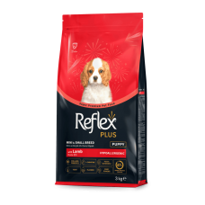 Reflex Plus Mini & Small Breed Puppy сухой корм для щенков малых пород с ягненком 3кг
