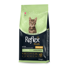 Reflex Plus Kitten Sterilized сухой корм для стерилизованных котят с курицей 1,5 кг