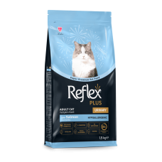 Reflex Plus Urinary Adult полноценный и сбалансированный сухой корм для кошек с лососем 1,5 кг