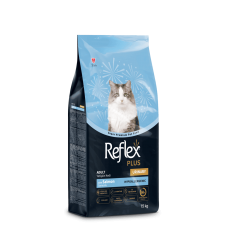 Reflex Plus Urinary Adult полноценный и сбалансированный сухой корм для кошек с лососем 15 кг