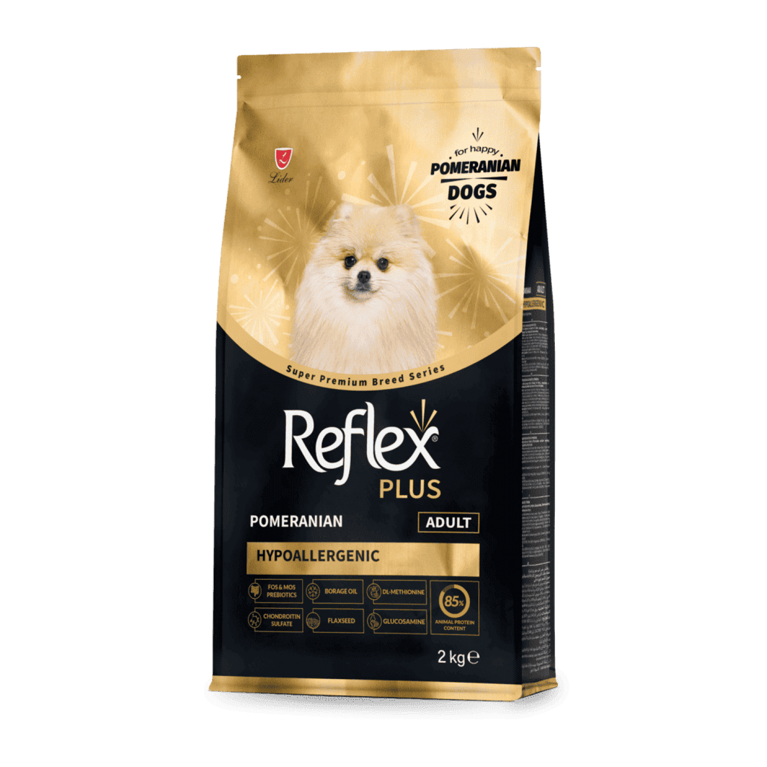 Reflex Plus Pomeranian Adult сухой корм для собак породы