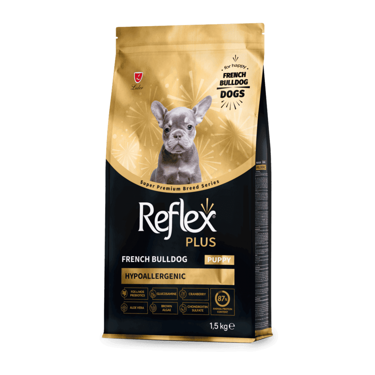 Reflex Plus French Bulldog Puppy полноценный и сбалансированный