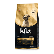 Reflex Plus Pug Puppy сухой корм для щенков породы мопс 1,5 кг