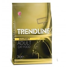 Trendline (Трендлайн) Полноценный и сбалансированный сухой корм для котов Гурме с курицей