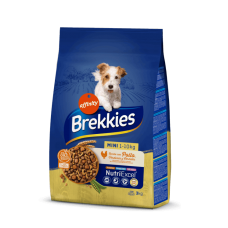 Brekkies Dog Mini сухой корм для взрослых собак малых пород с курицей 3 кг