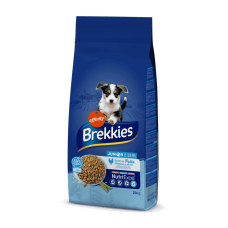 Brekkies Dog Junior сухой корм для молодых собак с курицей 20 кг