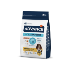 Advance Dog Medium/Maxi Sensitive Salmon & Rice для собак с чувствительным пищеварением лосось и рис 3 кг