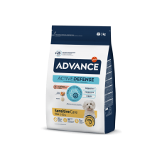 Advance Dog Mini Sensitive для собак малых пород с чувствительным пищеварением с лососем и рисом 3 кг