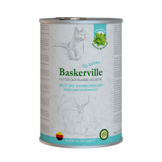 Baskerville KF Holistic Kalb und Lachs. Оленина с кроликом для котов 400г