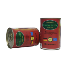 Baskerville Консервы для собак Говядина 400г