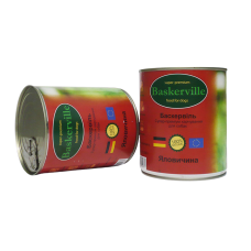 Baskerville Консервы для собак Говядина 800г