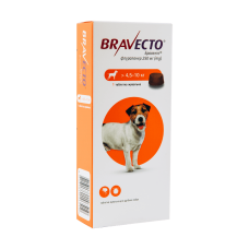 Бравекто жувальні таблетки для собак 4,5-10 кг