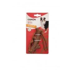 CАMON игрушка для собак "Ветка с бамбуком и веревкой" 12 см