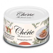 Cherie Hairball Control Tuna & Shrimp влажный корм для кошек c тунцом и креветкой в соусе 80г