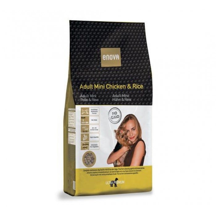 ENOVA Adult Mini Chicken&Rice Сухой корм для взрослых собак мелких пород от 1 до 7 лет с курицей 20кг