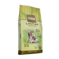 ENOVA LIFETIME GROWING Сухий повнораціонний корм для цуценят всіх порід та собак в період вагітності і лактації 20кг