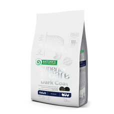 Nature's Protection Superior Care Dark Coat Adult All Breeds для собак с черной шерстью 1,5 кг
