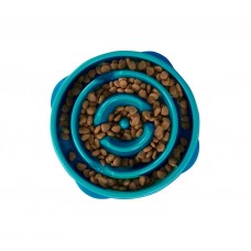 Outward Hound Fun Feeder Drop миска-лабиринт для собак (бирюзовая) 20,2 см