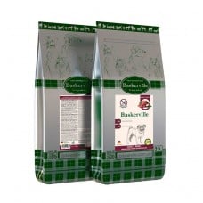 Baskerville Grain Free Dog Adult Small Breed сухой корм для собак малых пород с говядиной и ягодами 7,5 кг