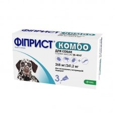 Фиприст Комбо капли спот он для собак 20-40кг