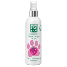 MENFORSAN EAU DE COLOGNE STRAWBERRY одеколон для кошек с ароматом клубники 125 мл