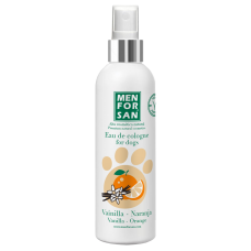 MENFORSAN EAU DE COLOGNE VANILLA & ORANGE одеколон для собак с ароматом ванили и апельсина 125 мл