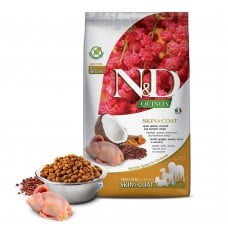 Farmina N&D Quinoa Skin & Coat Adult Medium & Maxi для собак при пищевой алергии с перепелом и киноа 2,5 кг