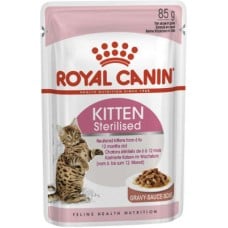 ROYAL CANIN KITTEN STERILISED влажный корм для котят в соусе 85г*12шт