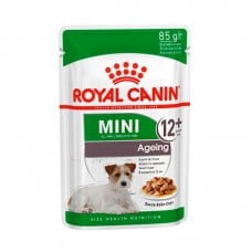 ROYAL CANIN MINI AGEING 12+ влажный корм для взрослых собак малых пород кусочки в желе 85г*12шт