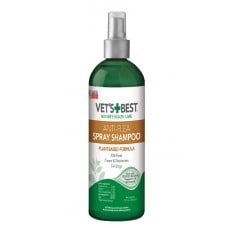 VET'S BEST Natural Anti-Flea спрей-шампунь проти бліх та кліщів для собак та котів 470 мл