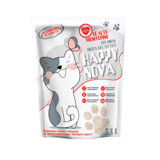 ТМ "Happy Nova" силикагелевый гигиенический наполнитель для туалетов  "Мониторинг здоровья" 3,8 л