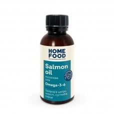 Home Food олія для здоров’я шкіри та блиску шерсті собак і котів "Лосось" 100 мл