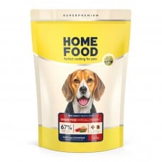 Home Food Dog Adult Medium/Maxi сухой гипоалергенный корм для собак больших пород "Утка и нут" 1,6 кг