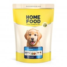 Home Food Puppy Medium/Maxi гипоалергенный сухой корм для щенков крупных пород "Форель с рисом" 1,6 кг