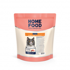Home Food Cat Adult сухий корм для вибагливих стерилізованих котів "Chicken & Liver" 0,2 кг