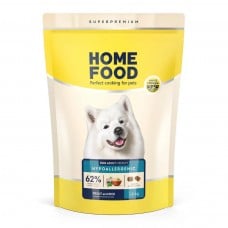 Home Food Dog Adult Medium гипоаллергенный сухой корм для собак средних пород "Форель с рисом" 1,6 кг