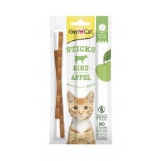 GimCat Superfood Duo-Sticks с говядиной и яблоком для кошек 3 шт.