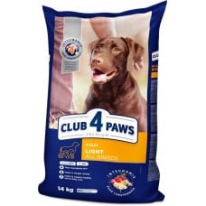 Club 4 Paws Premium Adult All Breeds Light сухой корм для собак контроль веса 14 кг