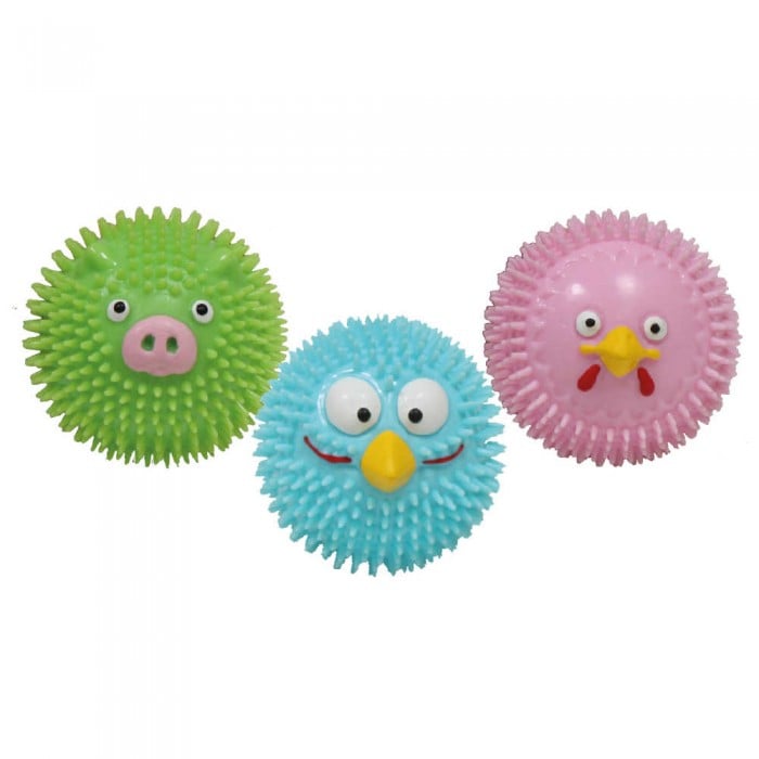 Croci игрушка для собак "Мяч Мордашки" 6,5 см