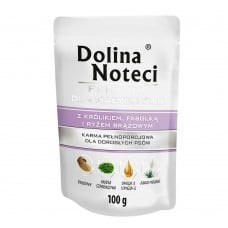 Dolina Noteci Premium влажный корм с кроликом, фасолью и рисом 100 г