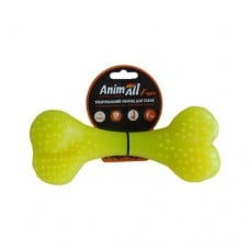 AnimAll Fun іграшка для собак "Кісточка" (жовта) 25 см​